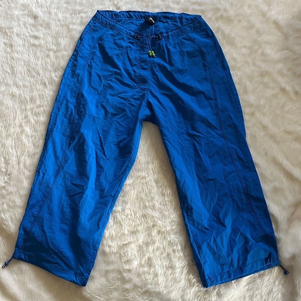 Basic Pleasure Mode Blue Drawstring Pants - Picture 5 of 5